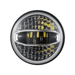 Jeep Wrangler JK ja Harley LED 7 tolline esituled