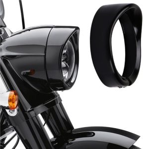 Morsun 7inch ümmargune LED mootorratta esitulede rõngasklamber Harley FLD-le