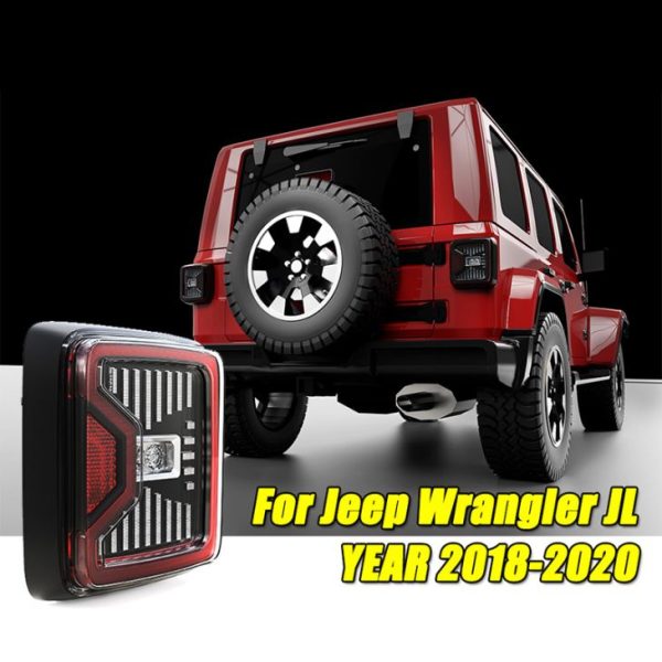 USA versioon 2018 Jeep Wrangler JL Led Tagatuled taga-Led pidurilambid